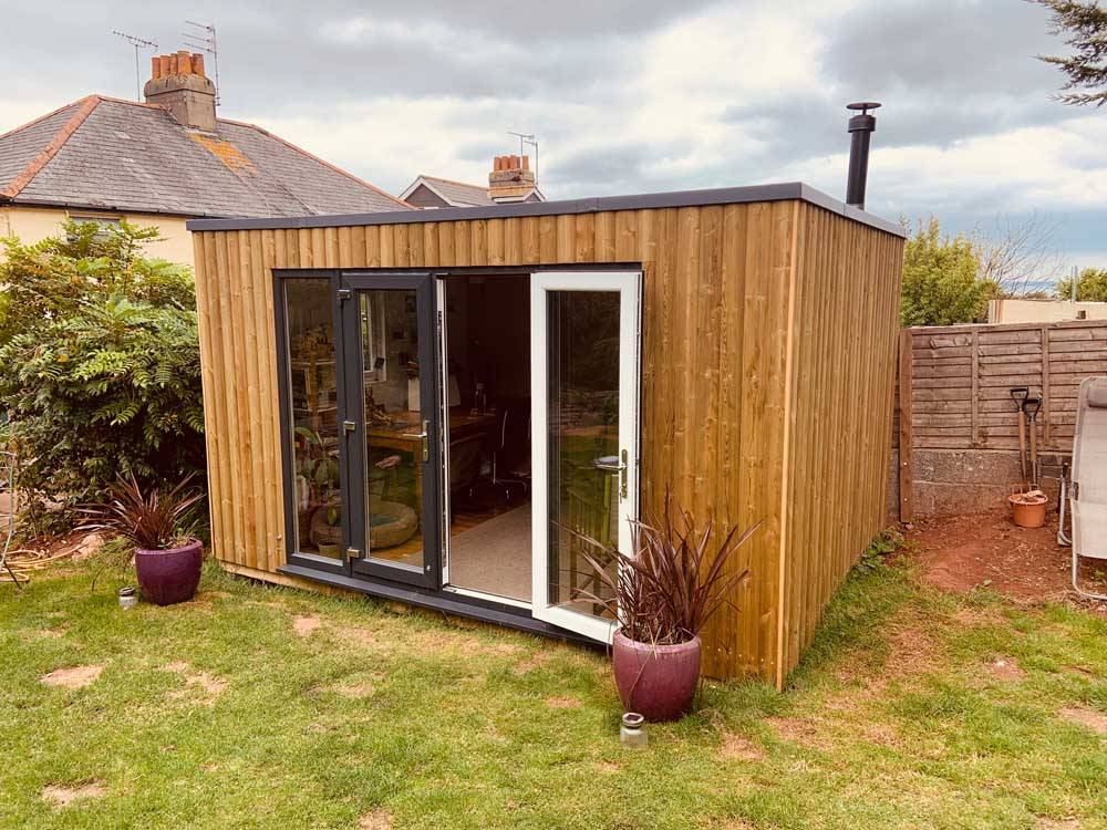 garden room completed by Pods2U